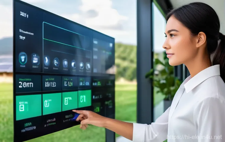 전기분야에서 자격증과 관련 직업의 상관관계 - **Prompt 1: Modern Electrical Engineer in a Smart Green Home**
    "A confident and skilled female e...